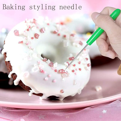 12 Pcs Sugar Stir Needle Scriber Needle Biscuit Icing Pin DIY Baking Pin - Image 4