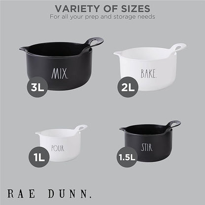 Rae Dunn Non-Slip Mixing Bowls - Image 3