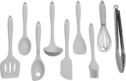 Chef Craft - Premium Silicone Kitchen Tools and Utensils Set, Non-Scratch by ChefCraft
