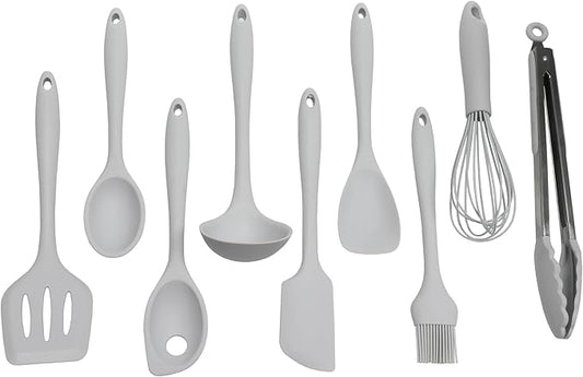 Chef Craft - Premium Silicone Kitchen Tools and Utensils Set, Non-Scratch by ChefCraft