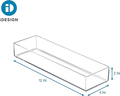 iDesign Clarity Drawer, Kitchen and Bathroom Organization Silverware, Large-Set - Image 7
