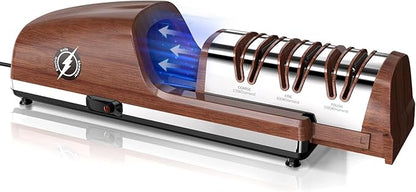 Replaceable Sharpener Electric Knife Sharpener, 3-Stage by Unknown
