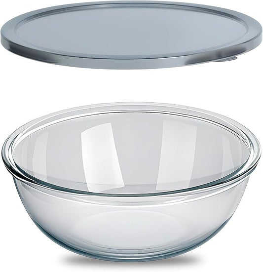 OZY 6.3 Quart Large Glass Mixing Bowl by Unknown