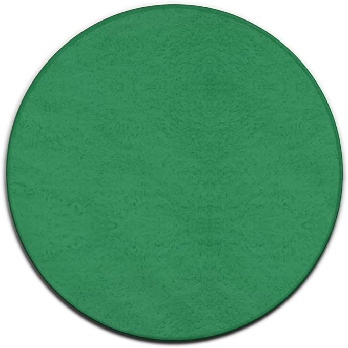 Home Decor Non Slip Kitchen Office Circle Rug, Machine Washable Modern Round by Meaudiwes