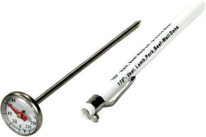 Chef Craft Select Instant Read Thermometer, 5.5 inches in Length, Stainless by ChefCraft