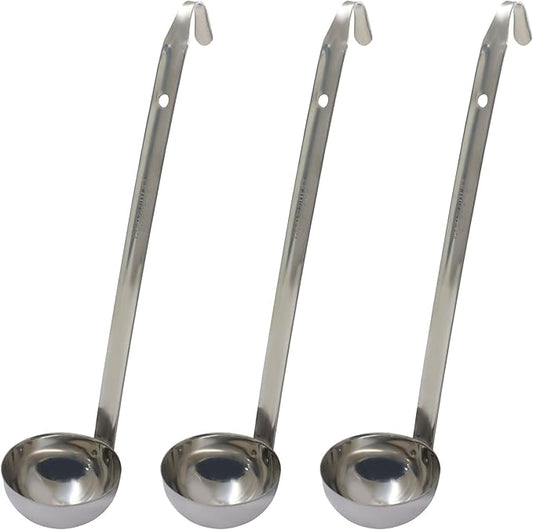 Hitefu 3 Pcs Stainless Steel Soup Ladle Set by Hitefu