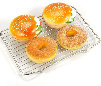 Cooling Rack Set of 3, Baking Rack Stainless Steel Wire Rack - Image 4
