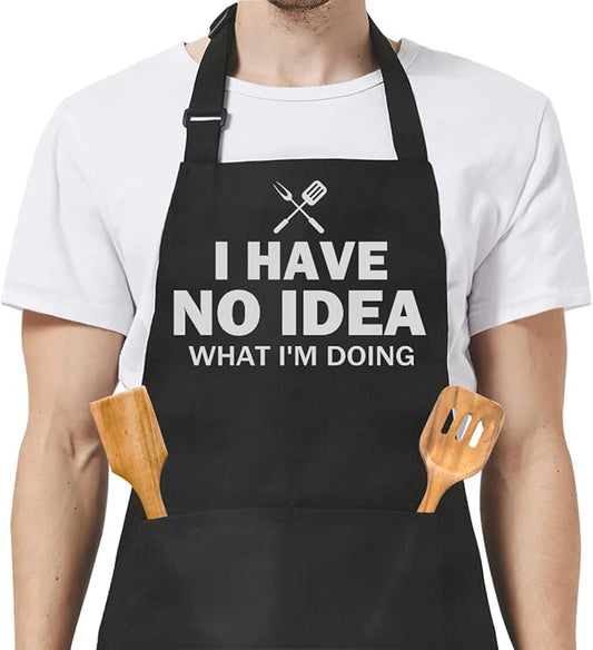 SANDJEST Funny Mens Aprons by SANDJEST