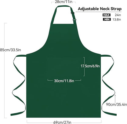 NLUS 2 Pack Kitchen Aprons - Image 3