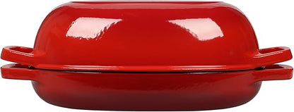 EDGING CASTING Enameled Cast Iron Oval Dutch Oven Pot - Image 7