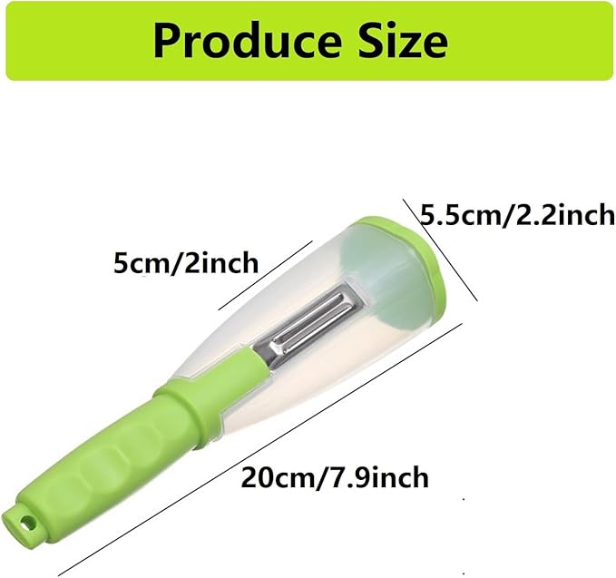 Vegetable peelers for kitchen, Potato Peeler, Fruit Carrot Veggie Peelers - Image 6