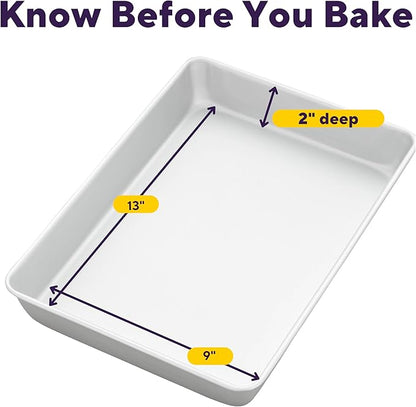 Wilton Aluminum 9x13 Inch Rectangular Sheet Pan, Made - Image 2