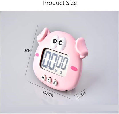 Kitchen Timer, Cute Cartoon Animal Countdown Timer, Digital Cooking Timer - Image 5