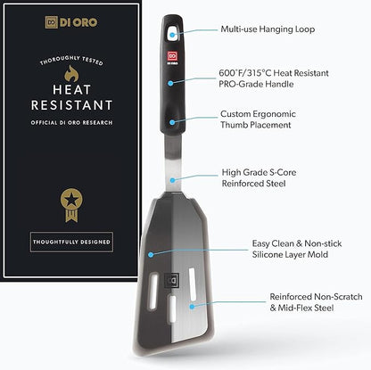 DI ORO Silicone Fish Spatula - Image 2