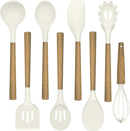 Non-Stick Silicone Kitchen Utensils Set by UmiteChef