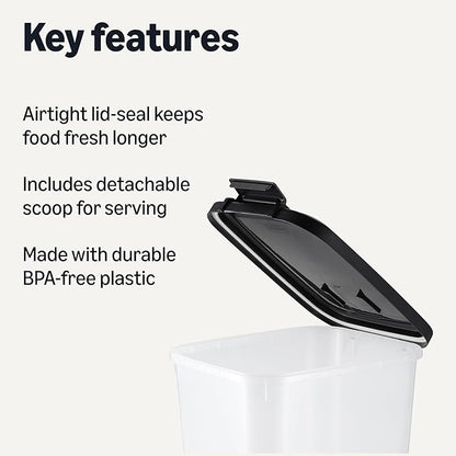 Amazon Basics Pet Food Storage Container - Image 2