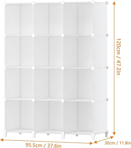 HOMIDEC Closet Organizer, 12-Cube Closet Organizers and Storage, Portable - Image 3
