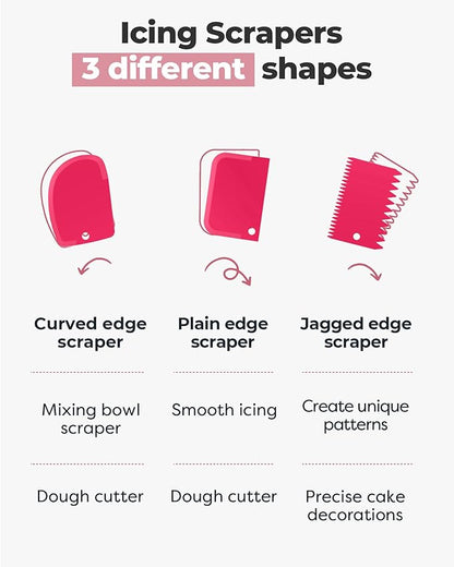 Kootek 71PCs Cake Decorating Kit, Baking Supplies Tools - Image 6