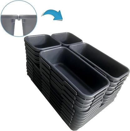 Kutesna 25 PCS Interlocking Desk Drawer Organizer Separator - Image 7