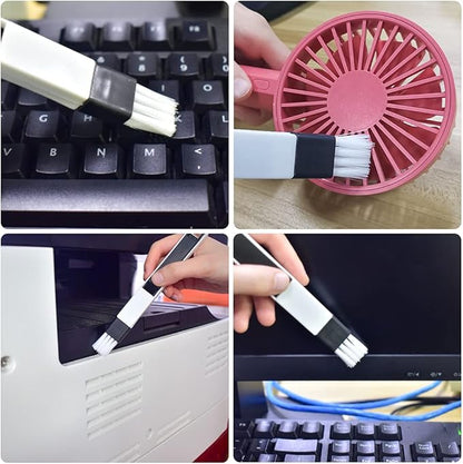 Crevice Gap Cleaning Brush Tool, 2 in 1 Dustpan Cleaning Brushes, Shutter Door - Image 6