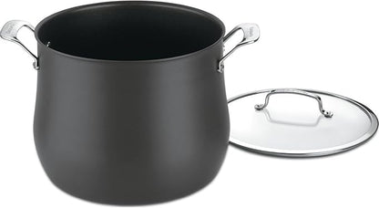 Cuisinart 12-Quart Stockpot, Hard Anodized Contour Stainless Steel w/Cover by Cuisinart