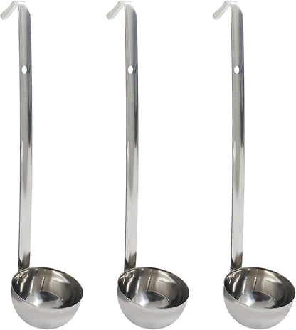3 Oz Stainless Steel Ladle, Portioning and Serving Soup and Stew in Restaurants by Auvotuis