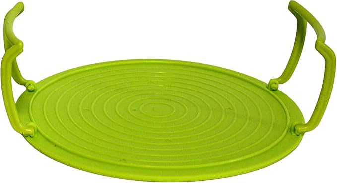 Microwave Multipurpose 4 in 1 Tray Stand Rack Splatter Guard Carry Tray - Image 4