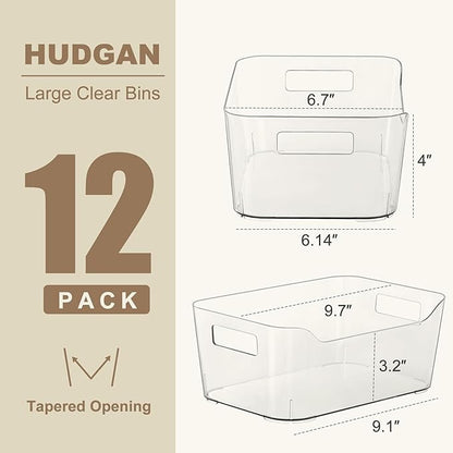 Hudgan 12 Pack Pantry Storage Bins - Image 5