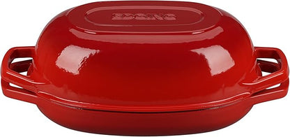 EDGING CASTING Enameled Cast Iron Oval Dutch Oven Pot - Image 6