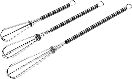 Chef Craft Classic Mini Sturdy Whisk, and 9 inch 3 piece set by ChefCraft