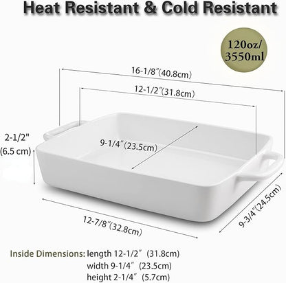 9 x13 Baking Dish Ceramic Lasagna Pan - Image 3