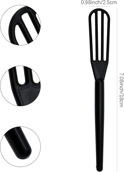 10 PCS Plastic Hair Coloring Mixer, Hair Color Whisks Dye Cream Mixer, Tint - Image 2