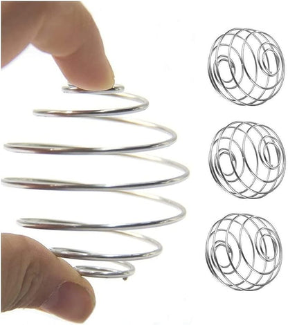 3 PCS Stainless Steel Shaker Ball Wire Whisk Shaker Mixer Mixing Ball Cup Blend by Bodundirect