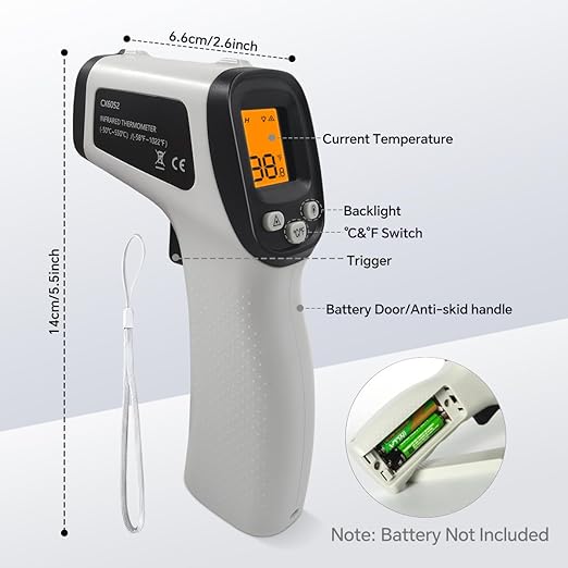 Digital Infrared Thermometer Gun - Image 6