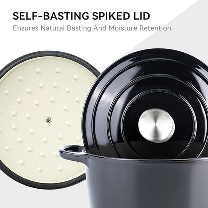 Miereirl 6 Quart Enameled Dutch Oven Pot - Image 6