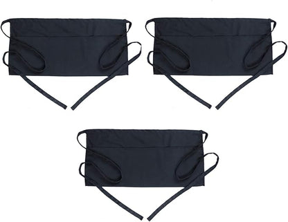 BOHARERS Waist Apron with 3 Pockets 3 Pack by BOHARERS