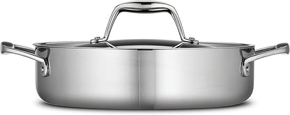 Tramontina Signature Tri-Ply Clad Stainless Steel 3-Quart Braiser Pan - Image 2