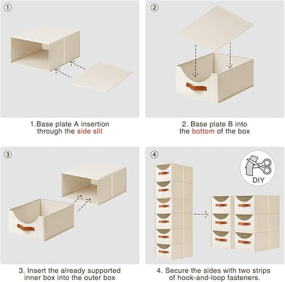 Homsorout Stackable Storage Drawers - Image 7