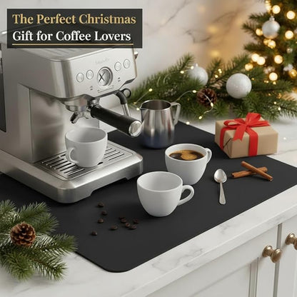 Dish Drying Mat Super Absorbent – 12" x 18" Coffee Mat - Image 8