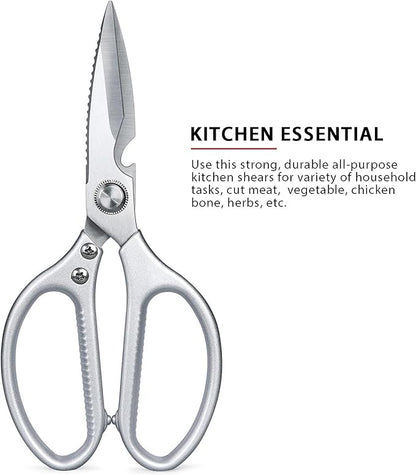 8.46'' Large Kitchen Scissors for Food, Heavy Duty All Purpose Kitchen Shears - Image 2