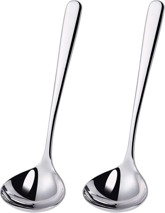 2 oz. Soup Ladles SUS304 Stainless Steel Gravy Ladle by Mafier