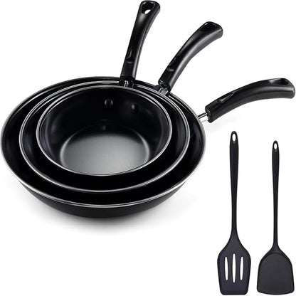 hunnycook Nonstick Frying Pan Set by Dedicatedtoenhancingyourdiningexperience