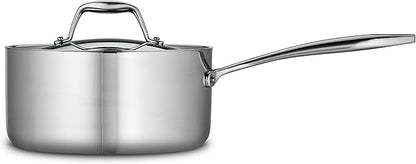 Tramontina Signature Tri-Ply Clad Stainless Steel 3-Quart Sauce Pan - Image 2