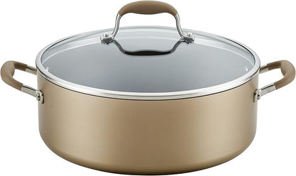 Anolon Advanced Home Hard-Anodized Nonstick Wide Stock Pot/Stockpot by Anolon