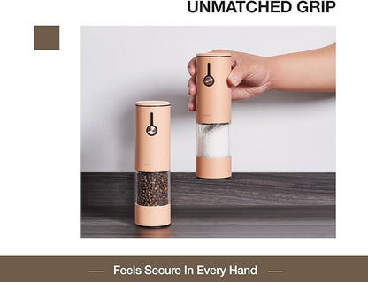Electric Pepper Grinder and Salt Mill Set - Image 3