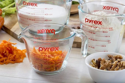 Pyrex Essentials Glass Measuring Cups Set, Measuring Cups - Image 2
