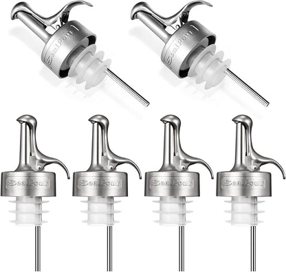 Olive Oil Spouts, Stainless Steel Pour Spout, Olive Oil Pour Spout by SealPour