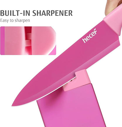 hecef 15 Pieces Kitchen Knife Set - Image 4