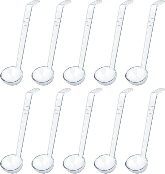 10 Pcs 1 Oz Small Ladle 7.87 Inches Mini Ladles by Unknown