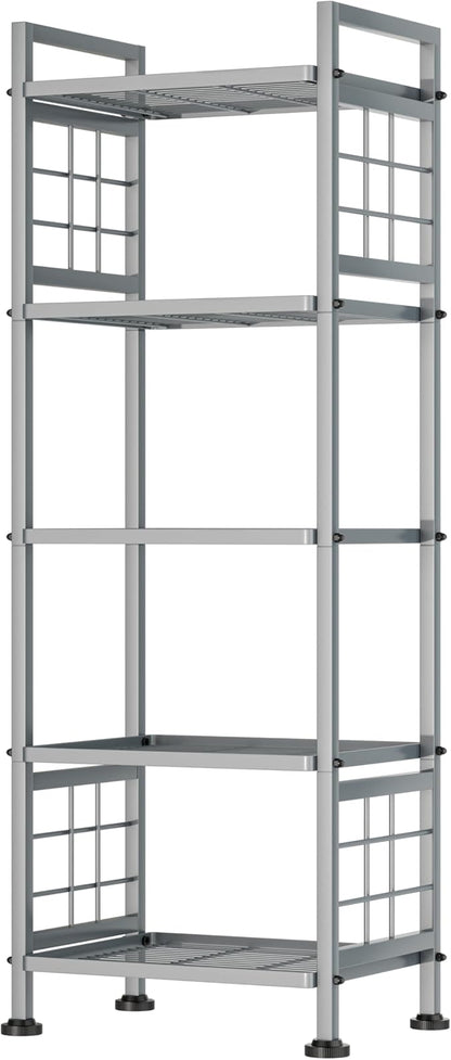 GIOTORENT 5-Wire Standing Storage Shelf, Metal Shelving Unit Pantry Rack by GIOTORENT